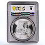 Czechoslovakia 500 korun Centennial of Czech Tennis MS69 PCGS silver coin 1993