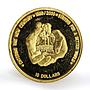 Niue 10 dollars Entering New Century Better World Sprout in palms gold coin 1999