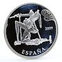 Spain 50 euro Painter Salvador Dali Temptation of Saint Anthony Art silver 2009