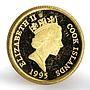 Cook Island 20 dollars 500 Years of America New World 1492-1992 gold coin 1995