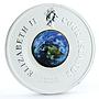 Cook Islands 1 dollar 50th Anniversary of Launched Sputnik 1957 silver coin 2007