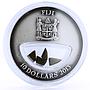 Fiji 10 dollars Volcanoes Breath of Fire St. Helens silver coin 2013