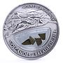 Fiji 10 dollars Volcanoes Breath of Fire St. Helens silver coin 2013