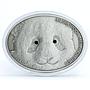 Fiji 10 dollars Endangered Wildlife Giant Panda Bear Fauna silver coin 2013