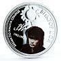 Niue 2 dollars Soviet Russian Rock Music Singer Viktor Tsoy silver coin 2010