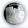 Spain 10 euro Painter Salvador Dali Portrait of Picasso Art silver coin 2009