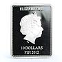 Fiji 10 dollars Da Vinci Mona Lisa Sisters Art colored silver coin 2012