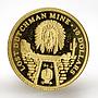 Cook Island 10 dollars Lost Dutchman Gold Mine Indian Desert gold coin 2006