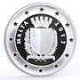 Malta 10 euro Poet Dum Karm Psaila Poetry Literature proof silver coin 2013