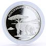 Mozambique 1000 meticais Endangered Wildlife Desert Warthog silver coin 2004