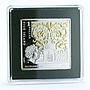 Niue 1 dollar Madonna Under the Fir Tree colored proof silver coin 2013