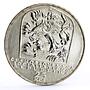 Czechoslovakia 25 korun 25th Anniversary of Slovak Uprising silver coin 1969