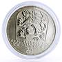 Czechoslovakia 25 korun 25th Anniversary of Slovak Uprising silver coin 1969