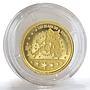 Congo 1500 francs 50th Anniversary Treaty of Rome Map Italy Stars gold coin 2007