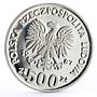 Poland 500 zlotych King Casimir III the Great State Leader silver coin 1987