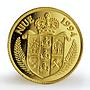 Niue 25 dollars Death of John F. Kennedy 1917-1963 President gold coin 1994