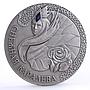 Belarus 20 rubles Worlds Fairytales Folk Stories Snow Queen silver coin 2005