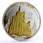 Cook Islands 10 dollars St Sophia Cathedral Ortodox Church silver coin 2010