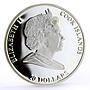 Cook Islands 20 dollars Rembrandt Art Man in a Golden Helmet silver coin 2010