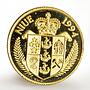 Niue 25 dollars Death of John F. Kennedy 1917-1963 President gold coin 1994
