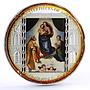 Cook Islands 20 dollars Raphael Art Sistine Madonna colored silver coin 2009