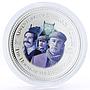 Cook Islands set of 4 coins The Adventures of Sherlock Holmes silver coins 2007