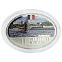 Fiji set of 4 coins Submarines of the World colored silver coins 2010