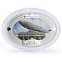 Fiji set 4 coins Famous Airships colored proof silver coins 2009