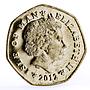 Isle of Man 50 pence Enduro Motorcycle Racings Sports CuNi coin 2012