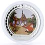 Niue set of 2 coins Three from Prostokvashino colored silver coins 2009