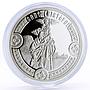 Andorra 10 diners Holy Helpers series St. Christopher proof silver coin 2010