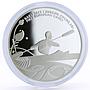 Azerbaijan 5 manat European Games in Baku Canoe Sprint silver coin 2015