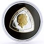 Bermuda 3 dollars Shipwrecks Pollockshields Ship gilded silver coin 2006