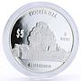 Mexico 5 pesos Chichen Itza Maya Indians Observation proof silver coin 2012