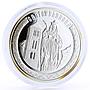 Andorra 10 diners Holy Helpers Saint Barbara proof silver coin 2010