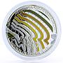 Armenia 1000 dram Beauty of Flowers Chamomile Flora colored silver coin 2010