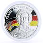 Armenia 100 dram Kings of Football Franz Beckenbauer colored silver coin 2009