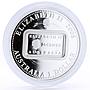 Australia 1 dollar 200 Years of the Rum Rebellion colored silver coin 2008