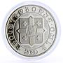 Georgia 10 lari 2000th Anniversary of Birth of Christ CuNi coin 2000