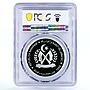 Sahrawi 1000 pesetas Jorney Around the World John Cook PR70 PCGS CuNi coin 1997