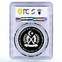 Sahrawi 1000 pesetas 95 Theses Reformator Martin Luther PR69 PCGS CuNi coin 1997