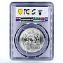 Czechoslovakia 25 korun 25 Years of Slovak Uprising MS64 PCGS silver coin 1969