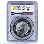 Niue 1 dollar Home Pets British Shorthair Cat PR69 PCGS colored silver coin 2014