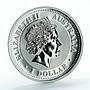 Australia $1 Year of the Monkey Lunar Series I 1 Oz Silver coin 2004