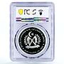 Sahrawi 1000 pesetas New Cosmos Theory Copernicus PR68 PCGS CuNi coin 1997