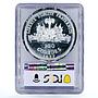 Haiti 100 Gourdes Sadat and Begin Peace Talks MS66 PCGS silver coin 1977