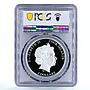 Cook Islands 5 dollars Kazan City Kremlin Churches PR69 PCGS silver coin 2011