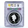 Niue 1 dollar 1812 Victory Russian Cavalry PR69 PCGS colored silver coin 2012