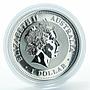 Australia $1 Year of the Monkey Lunar Series I 1 Oz Silver coin 2004