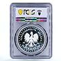 Poland 300000 zlotych 50 Years of the Warsaw Uprising PR70 PCGS silver coin 1994
